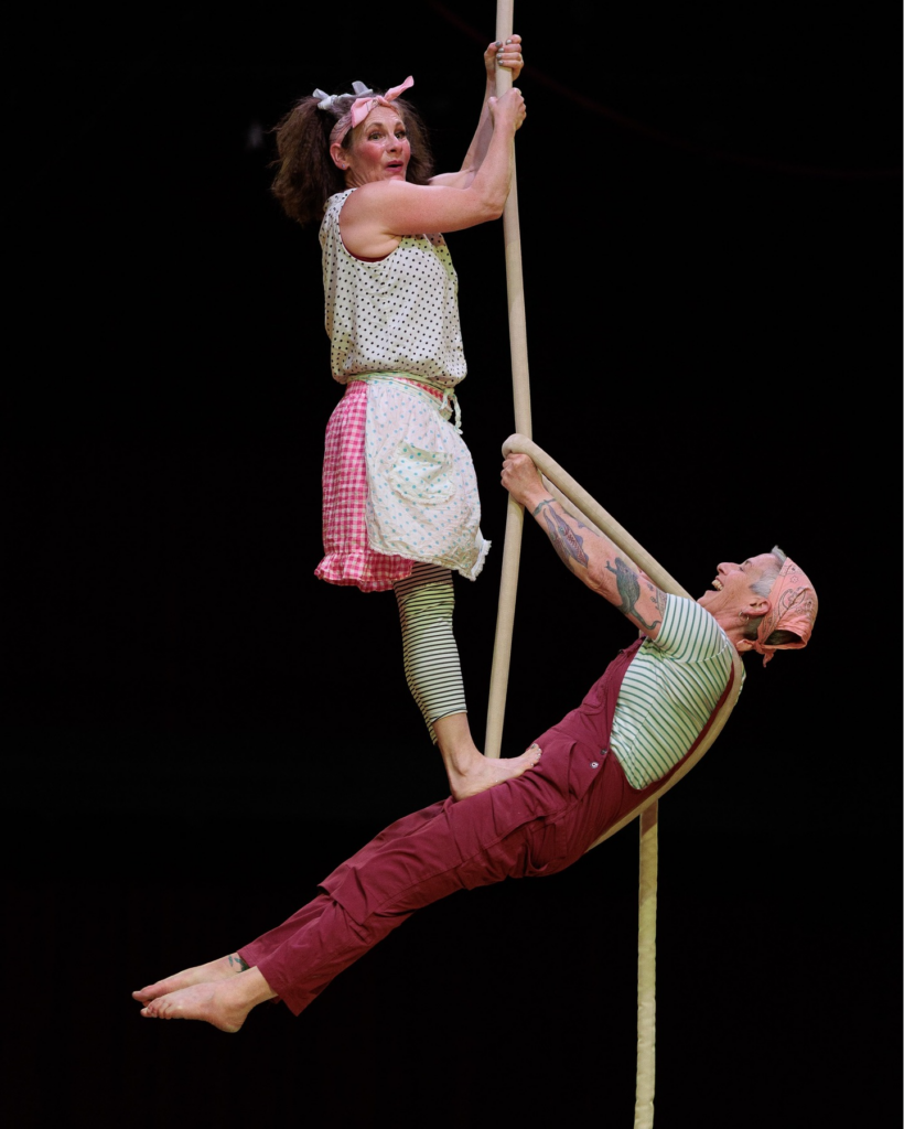 Bev and Cheryl on Rope